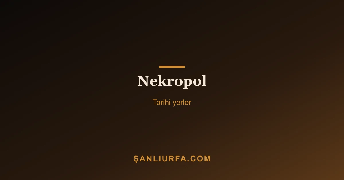 Nekropol