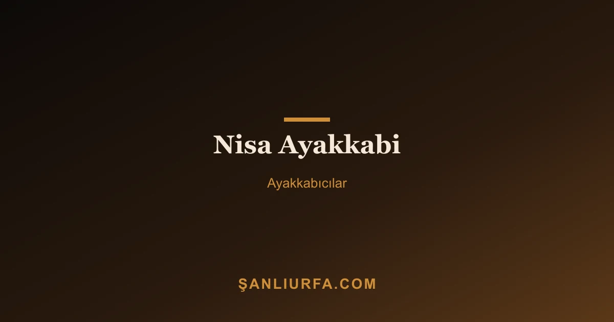 Nisa Ayakkabi