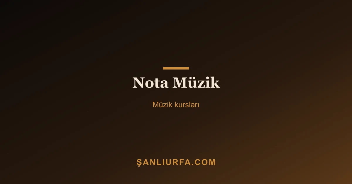 Nota Müzik
