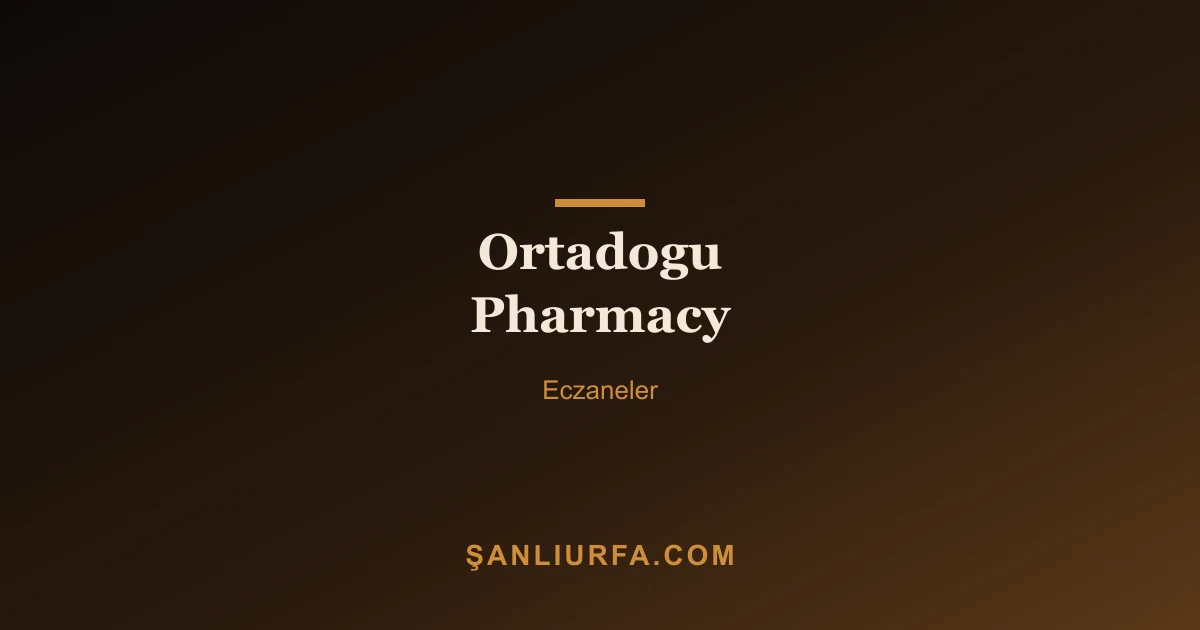 Ortadogu Pharmacy