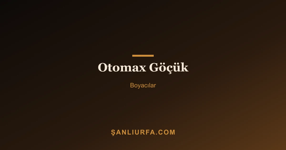 Otomax Göçük