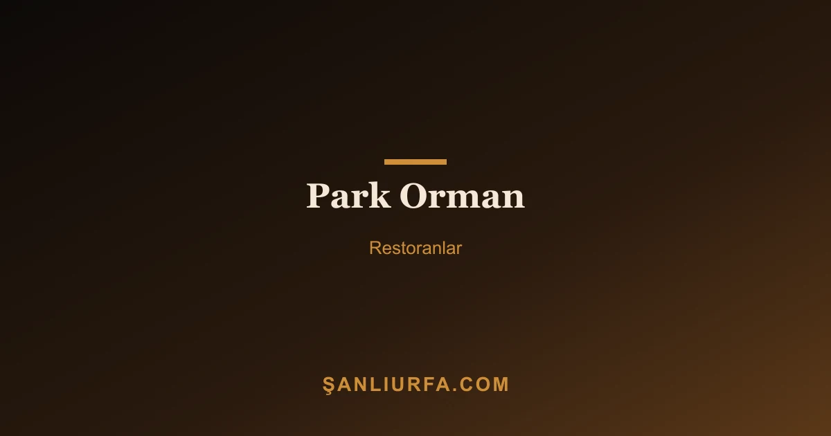 Park Orman
