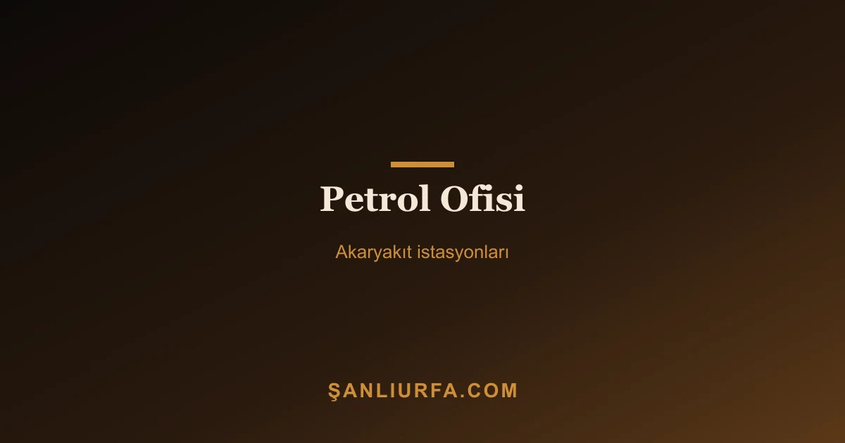 Petrol Ofisi