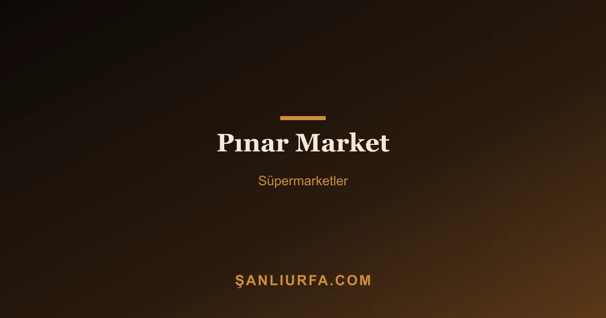 Pınar Market