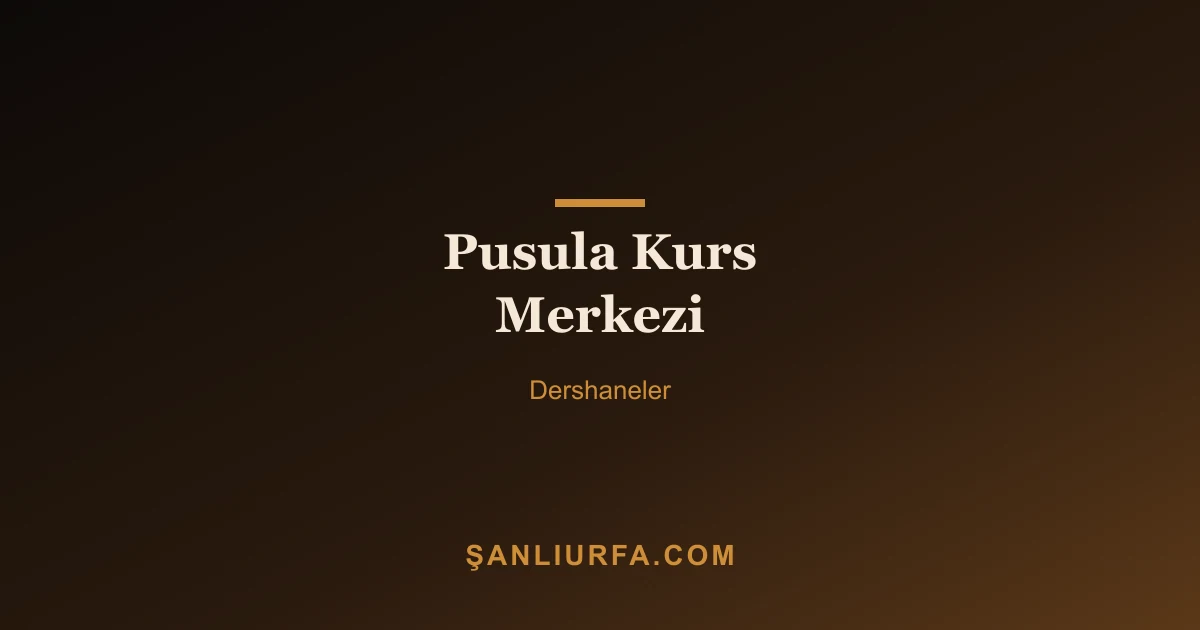 Pusula Kurs Merkezi