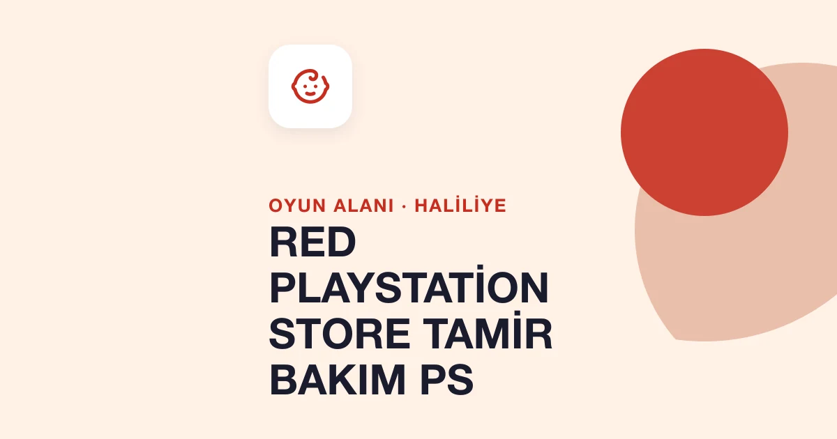 RED PLAYSTATİON STORE TAMİR BAKIM PS