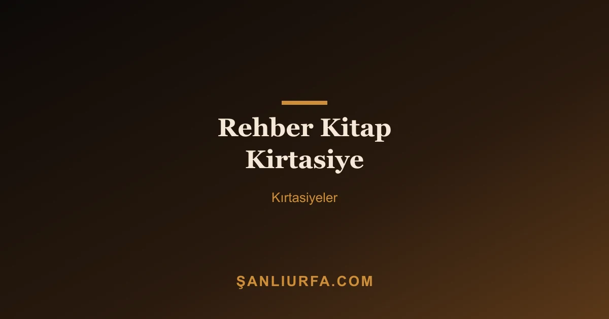 Rehber Kitap Kirtasiye
