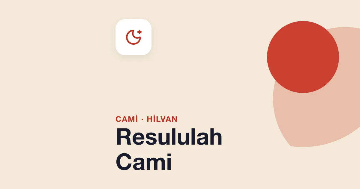 Resululah Cami