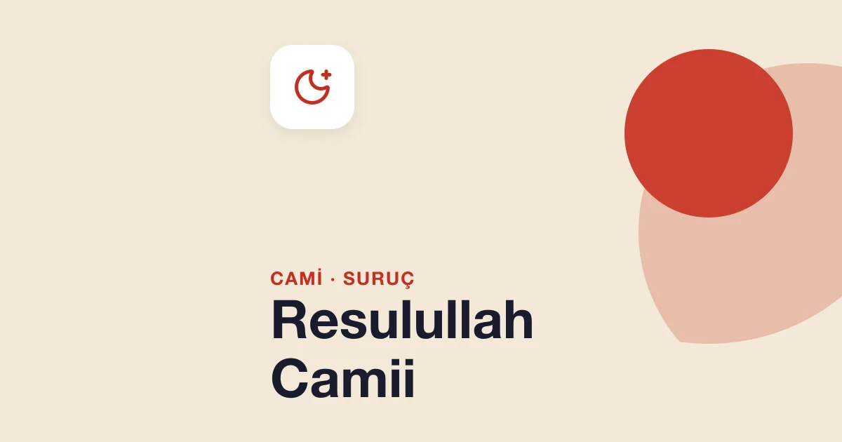 Resulullah Camii