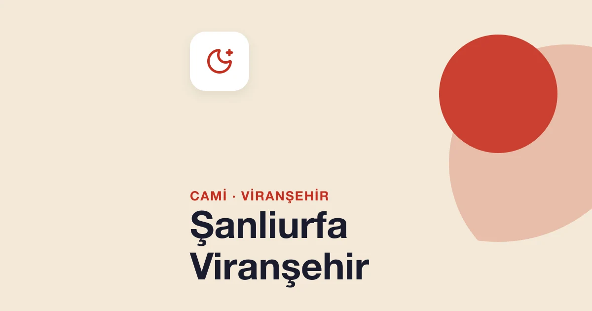 Şanliurfa Viranşehir