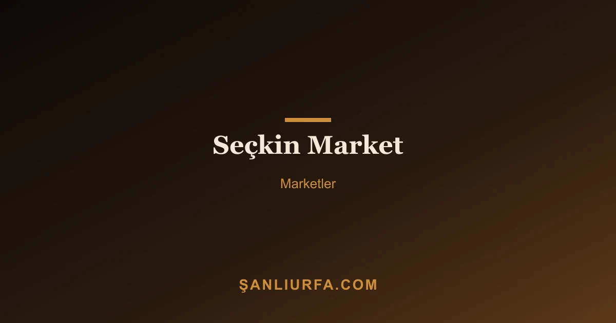 Seçkin Market