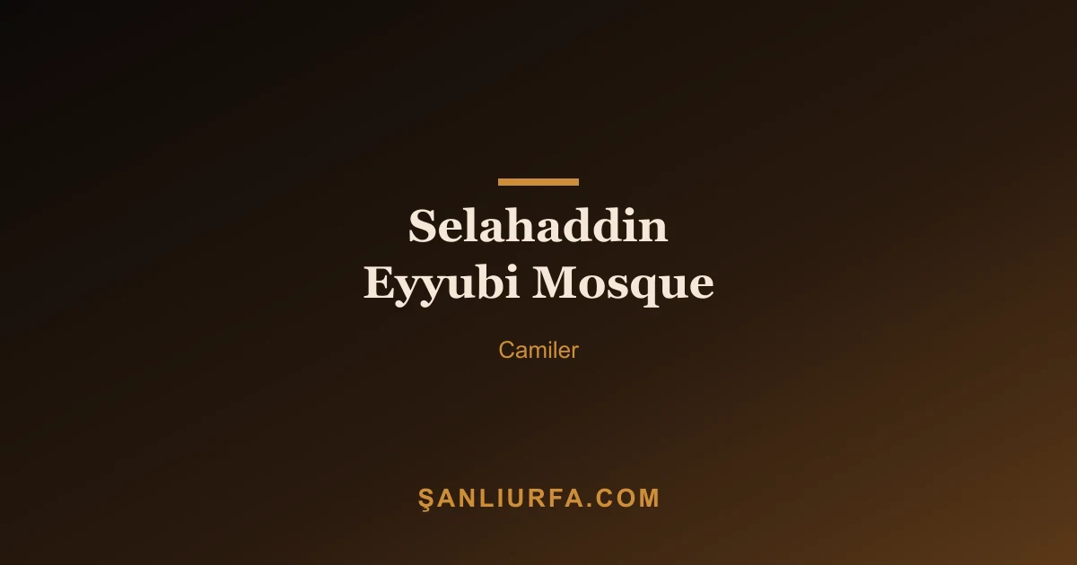 Selahaddin Eyyubi Mosque