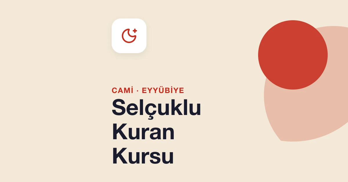 Selçuklu Kuran Kursu