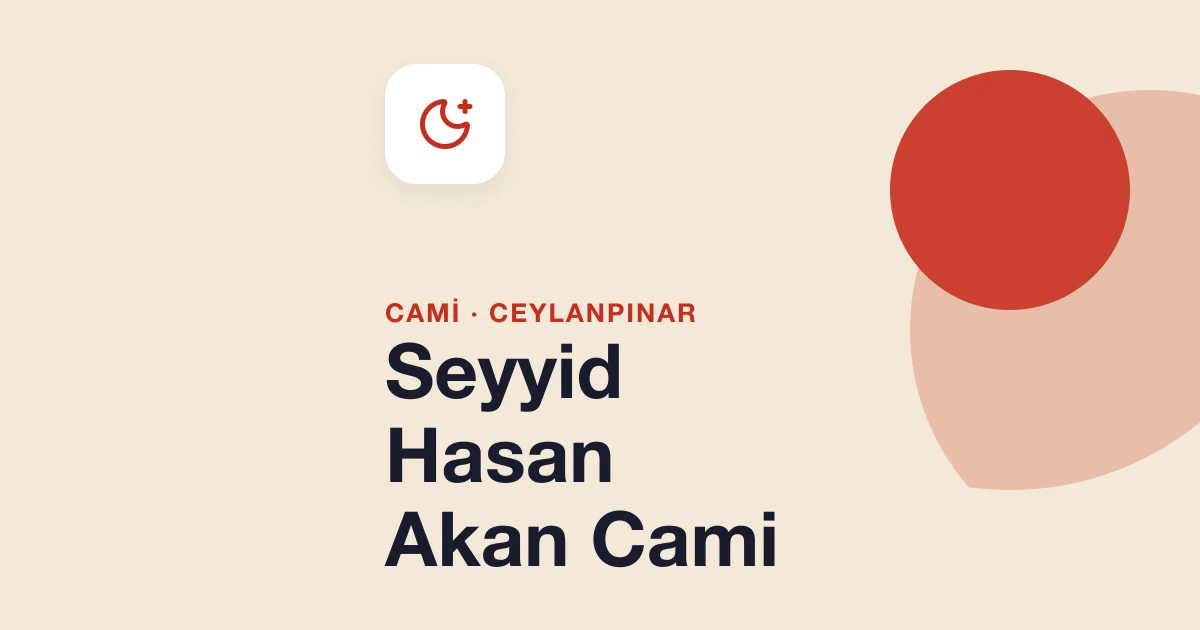 Seyyid Hasan Akan Cami
