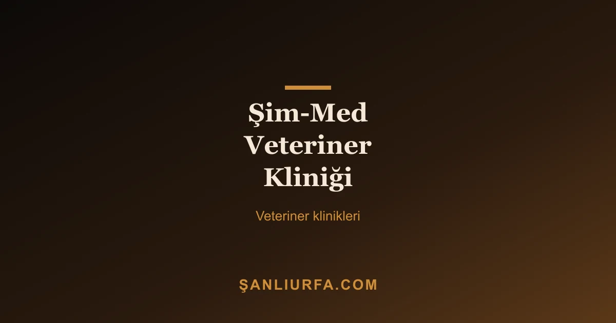 Şim-Med Veteriner Kliniği