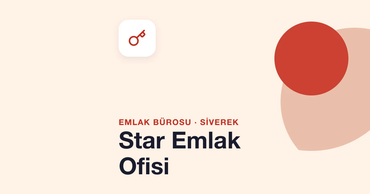 Star Emlak Ofisi