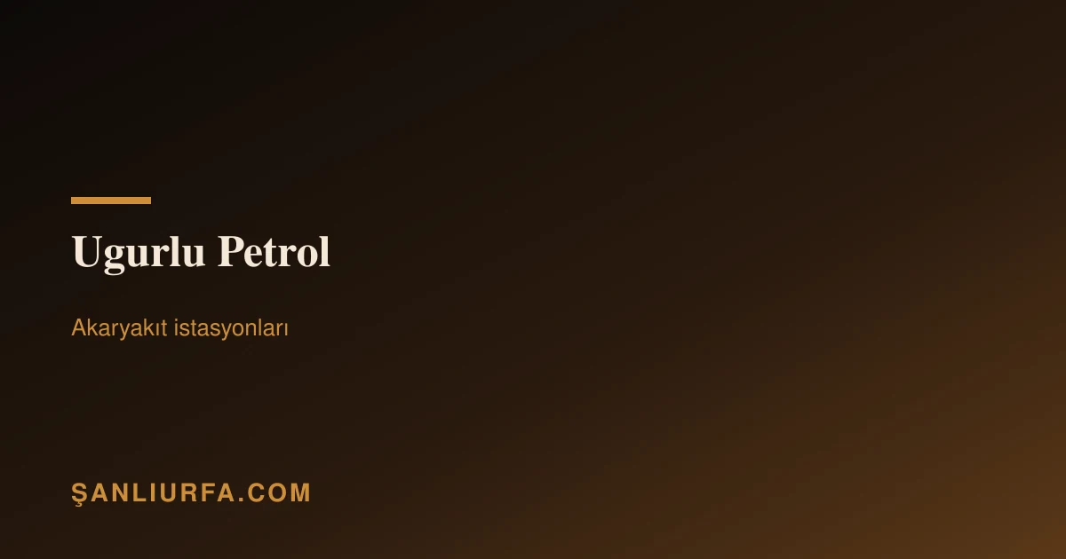 Ugurlu Petrol