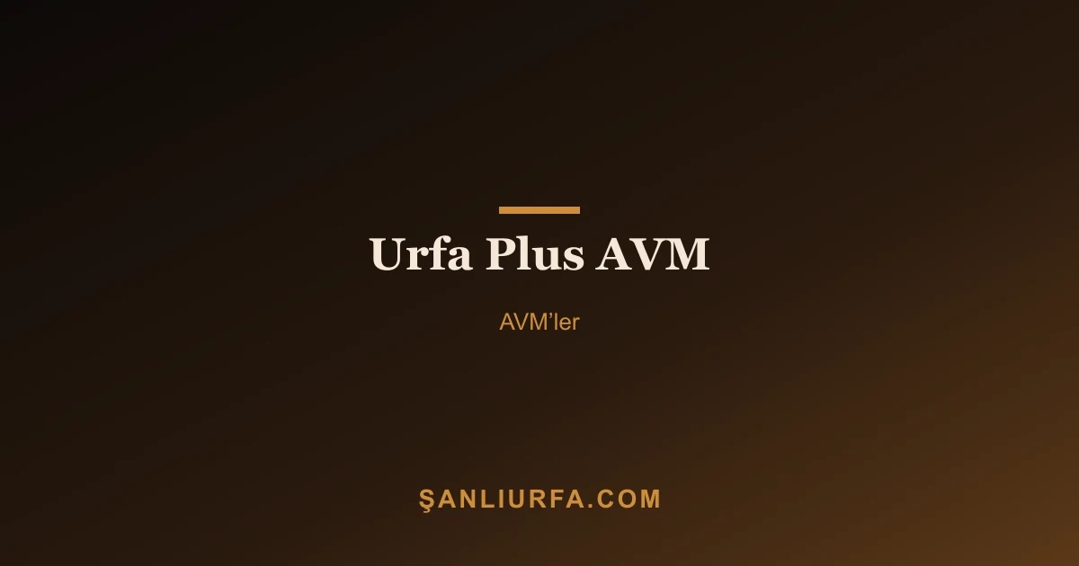 Urfa Plus AVM