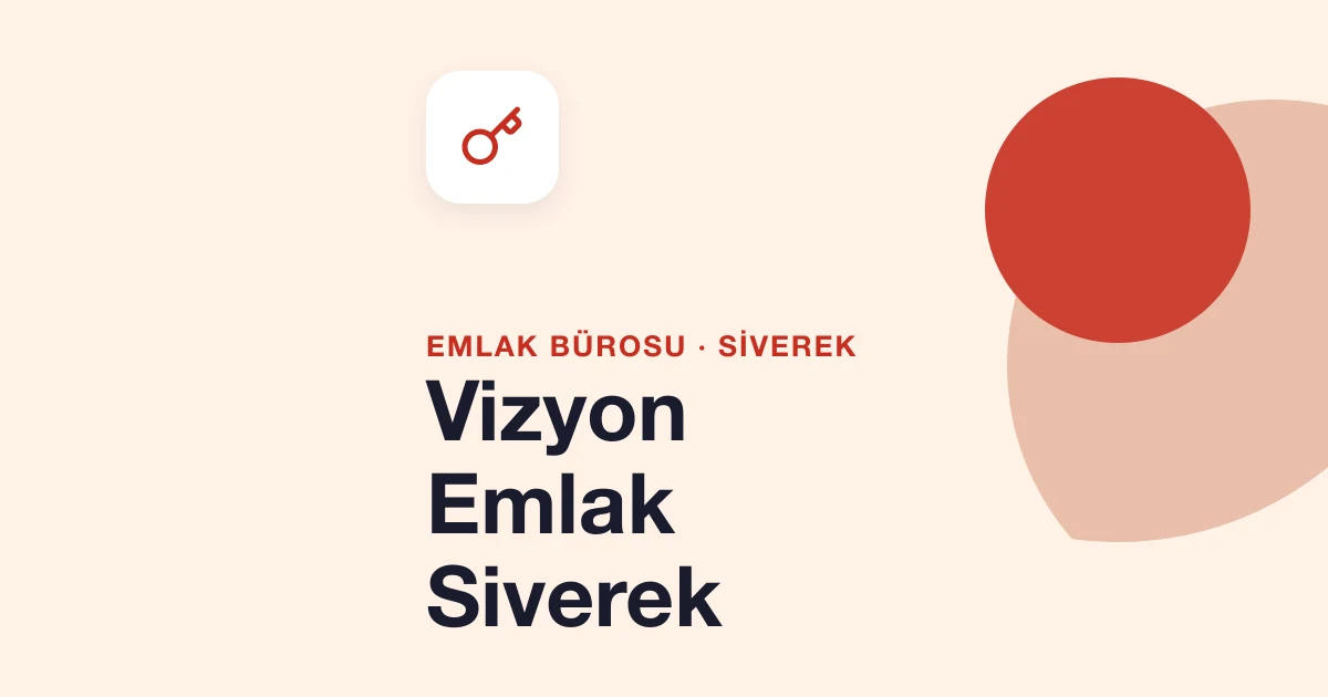 Vizyon Emlak Siverek