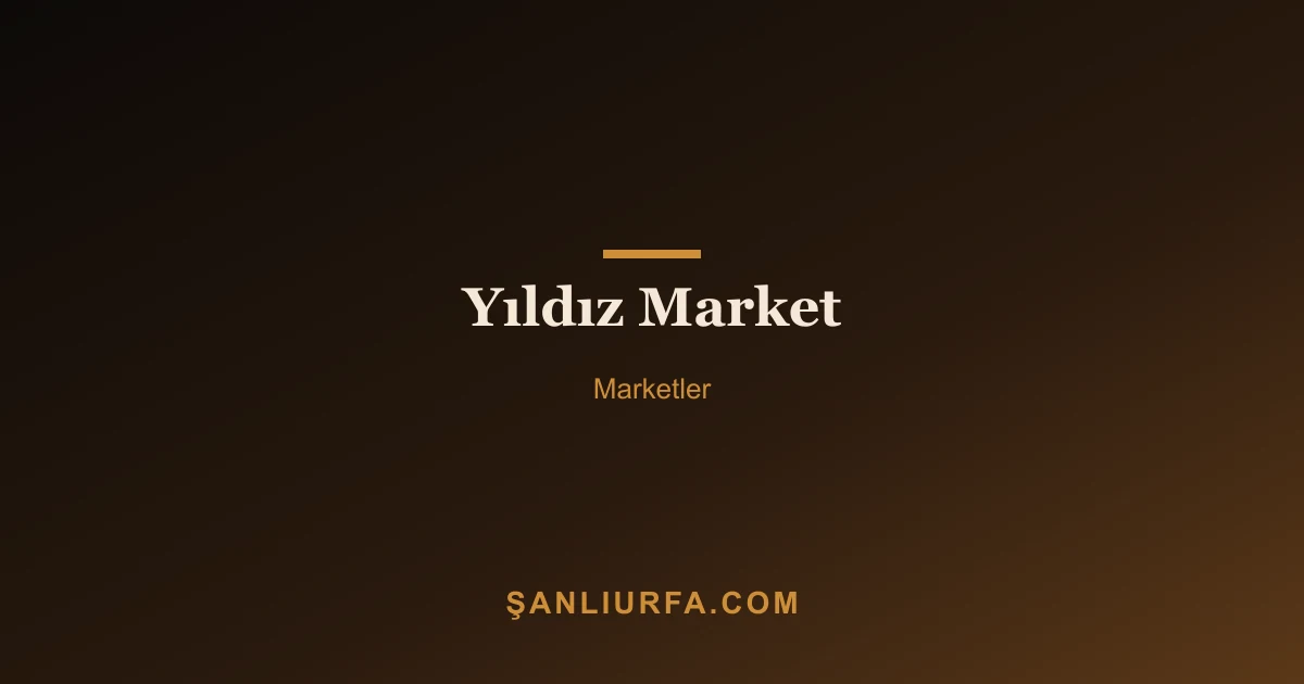Yıldız Market