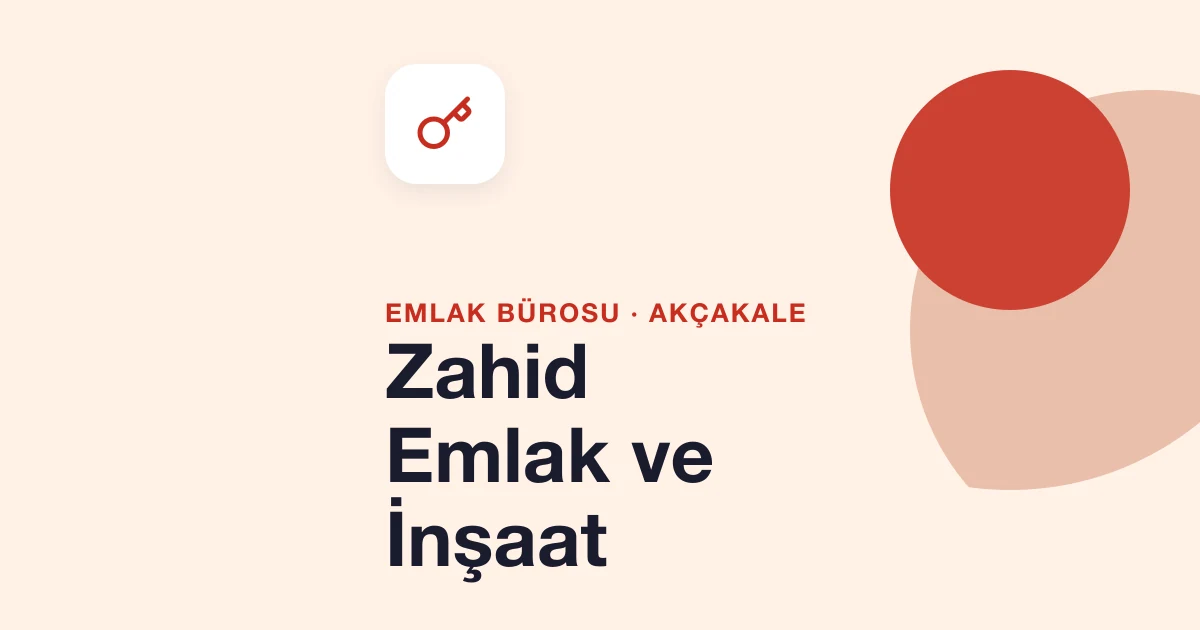 Zahid Emlak ve İnşaat
